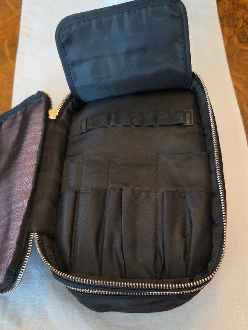 Victoria's Secret Hello Bombshell Black Travel Makeup Case and Pouch